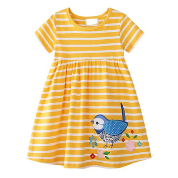 Blue Bird On My Yellow Dress