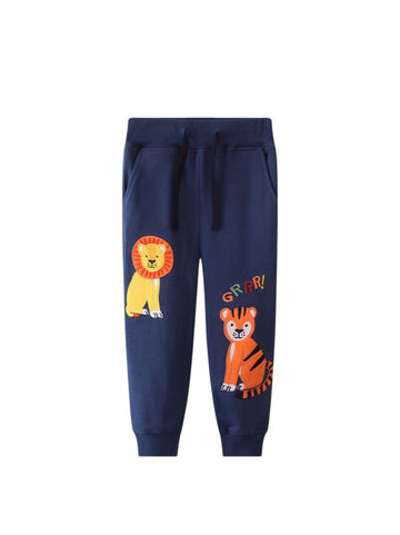 sweat pants tiger and Lion