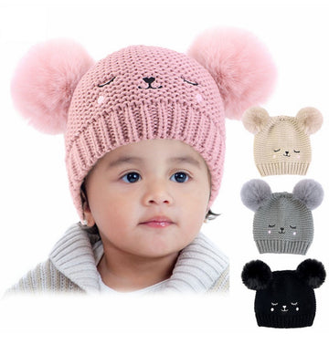 Winter Cute Bear Hat