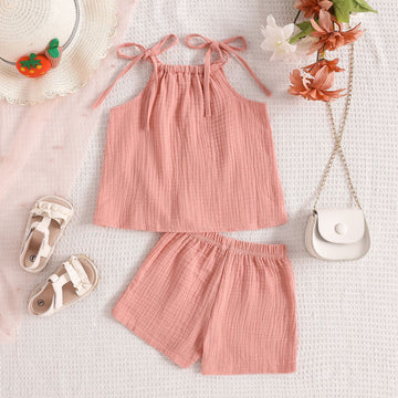 Girls Muslin Set